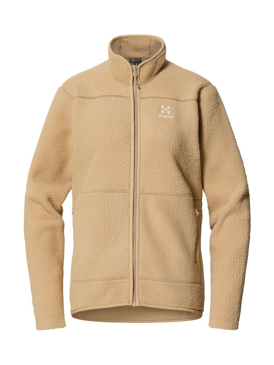 Haglöfs Mossa Pile Jacket Women sand S 606538-007-S