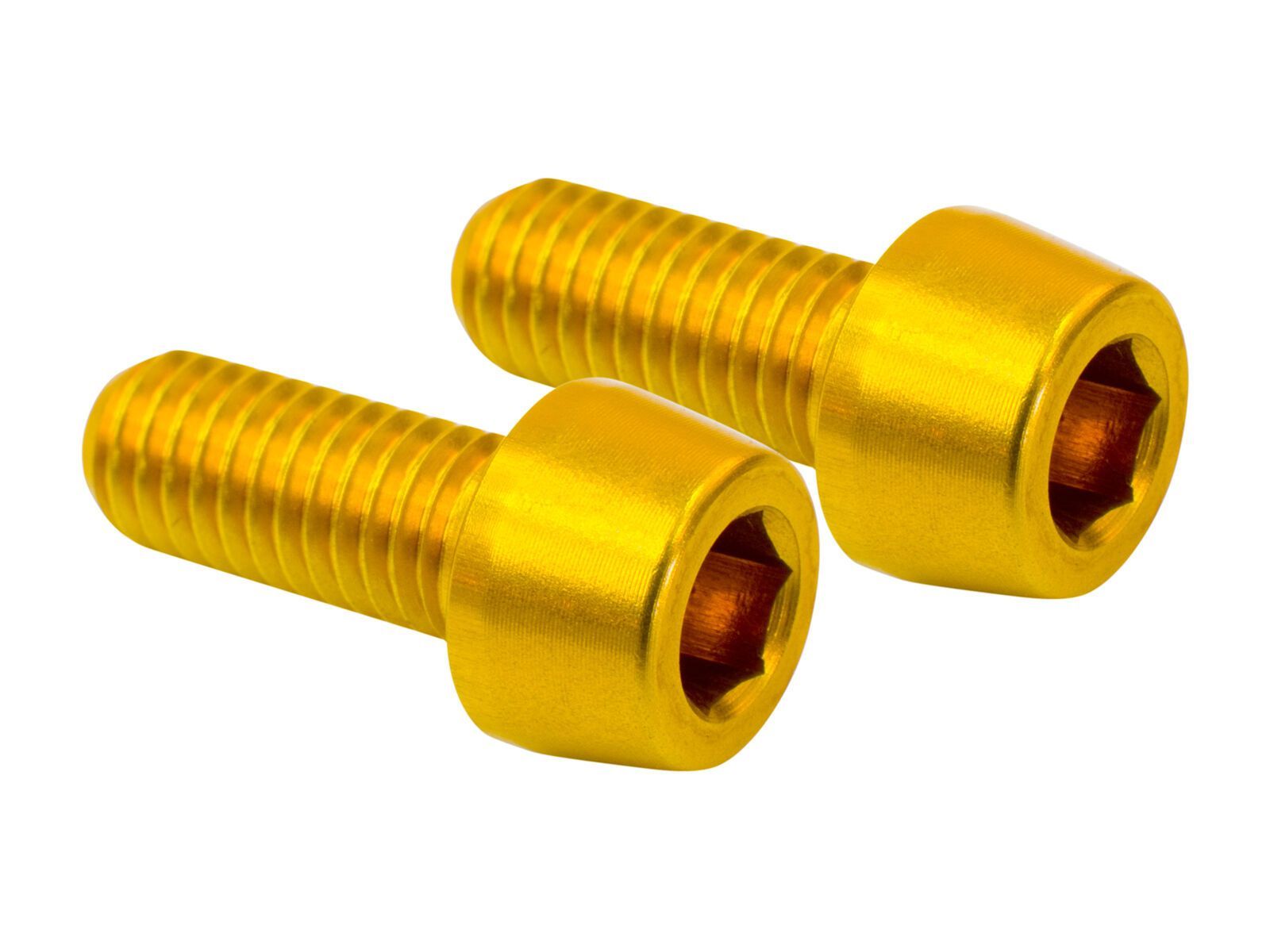 NC-17 Flaschenhalterschraube M5x12 mm, gold - Bild 1