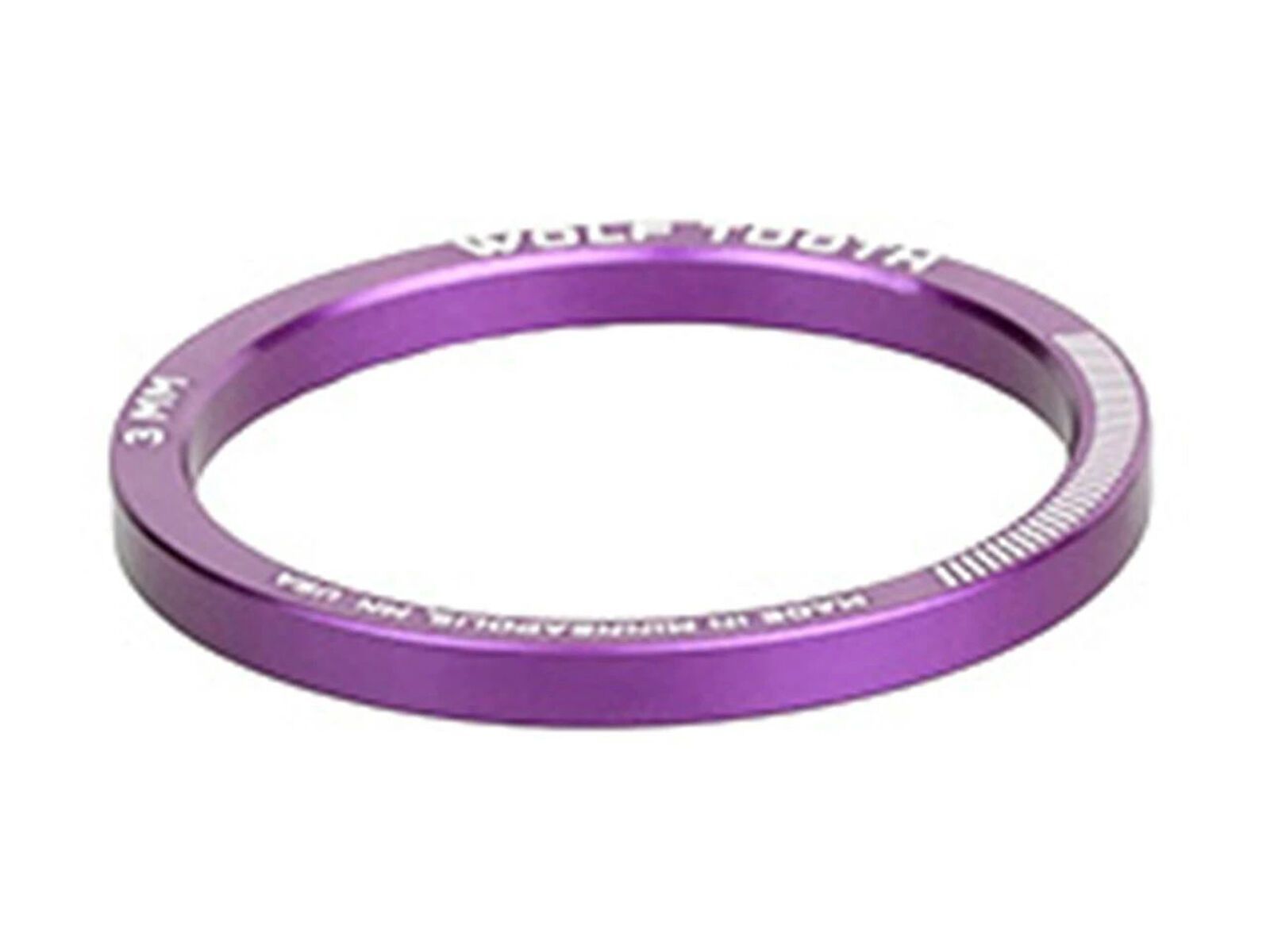 Wolf Tooth Precision Headset Spacers - 3 mm, lila - Bild 1