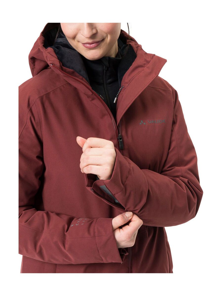 Vaude Women's Mineo Coat III, dark cherry - Bild 4