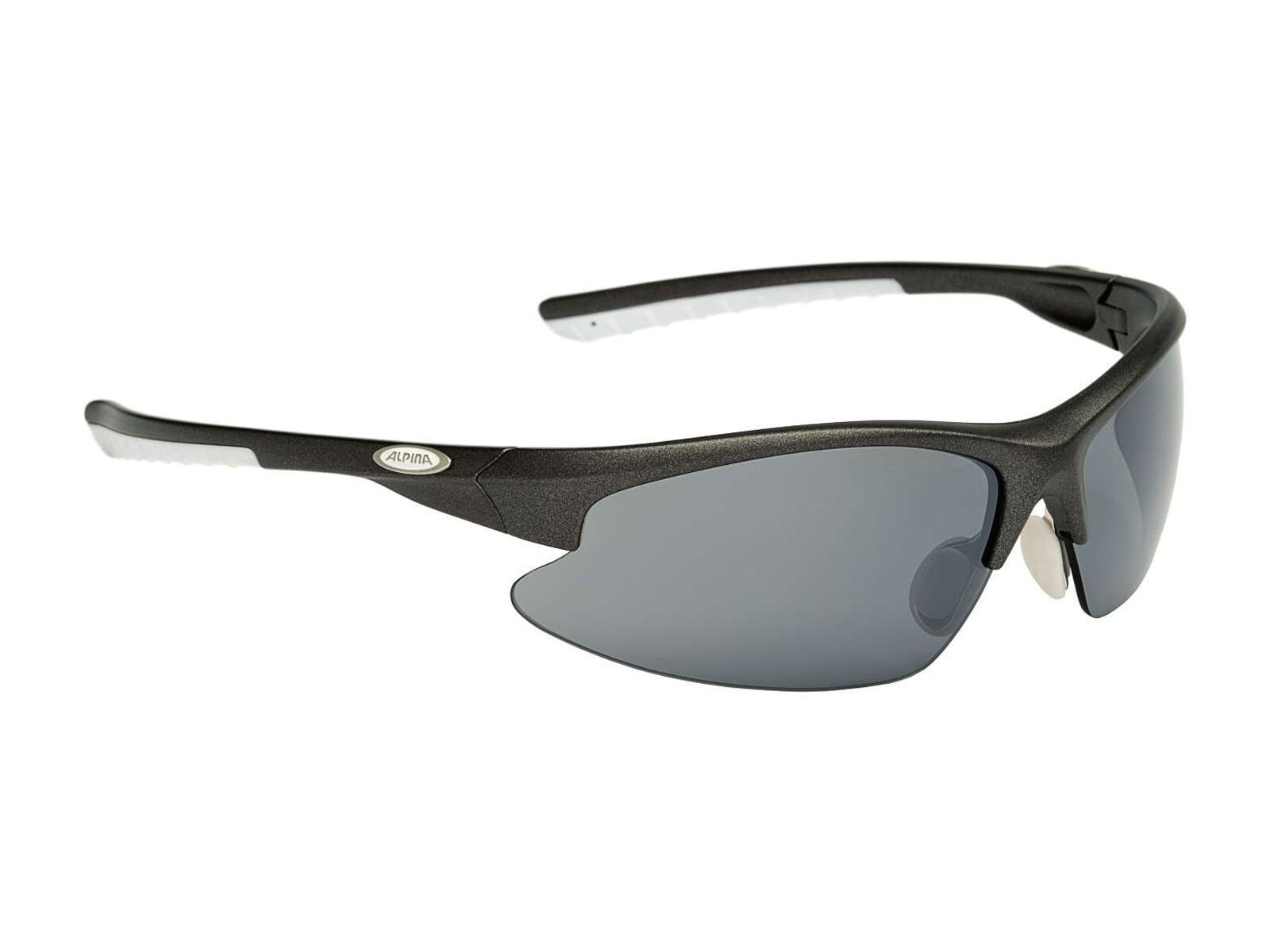 Alpina Dribs 2.0, anthracite matt white/Lens: ceramic mirror black - Bild 1