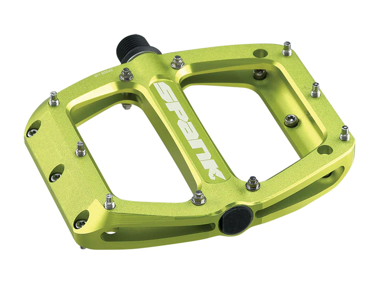 Spank Spoon Reboot Flat Pedal - S, green - Bild 2