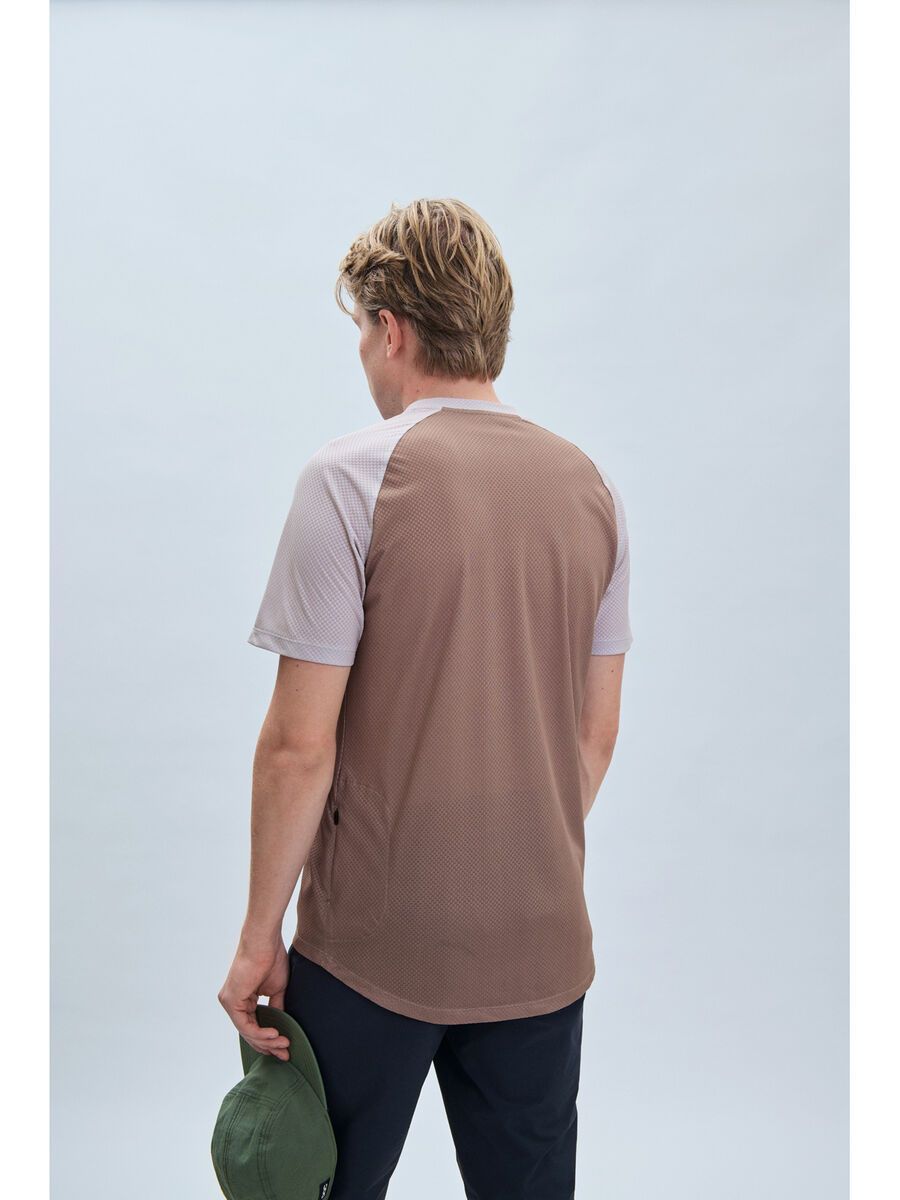 POC MTB Pure Tee, jasper brown/lt sandstone beige - Bild 4