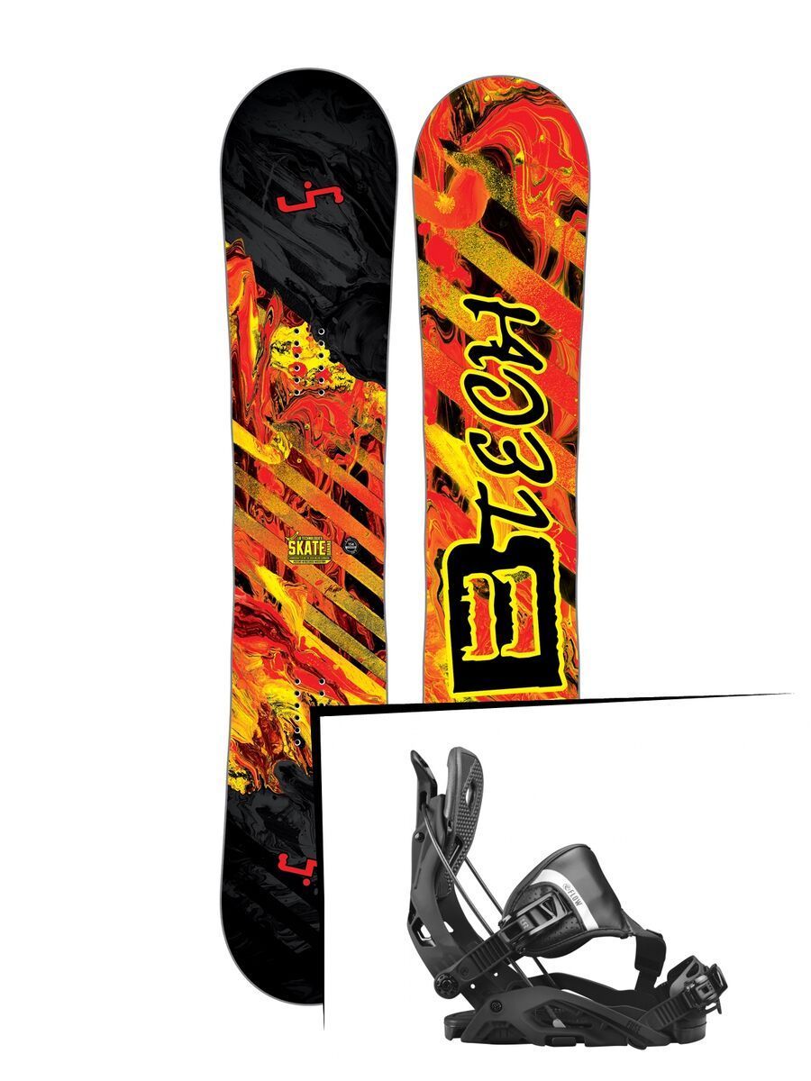 Set: Lib Tech Sk8 Banana 2017 + Flow Fuse Hybrid (1718360S) - Bild 1