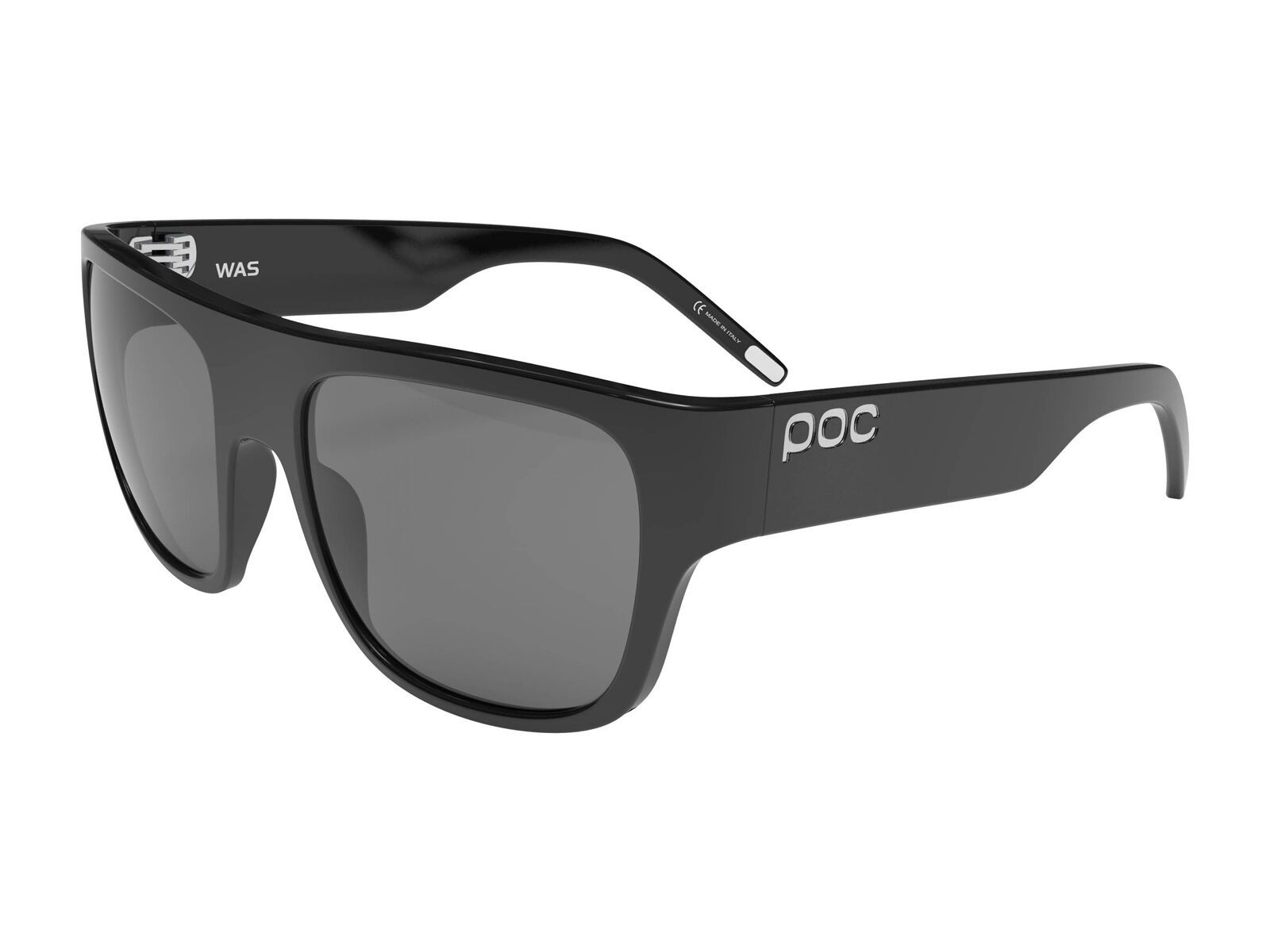 POC WAS, uranium black/Lens: grey hcd - Bild 1