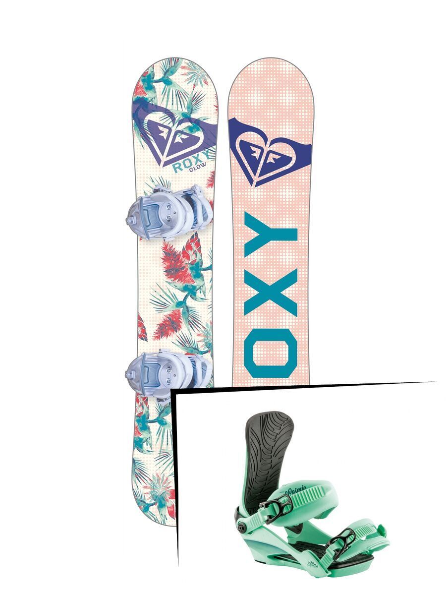 Set: Roxy Glow 2019 + Nitro Cosmic muted brights series coral - Bild 1