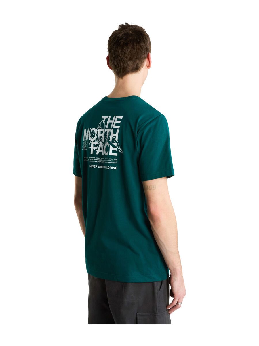 The North Face M Mountain Sketch Regular Short Sleeve, pacific teal - Bild 4