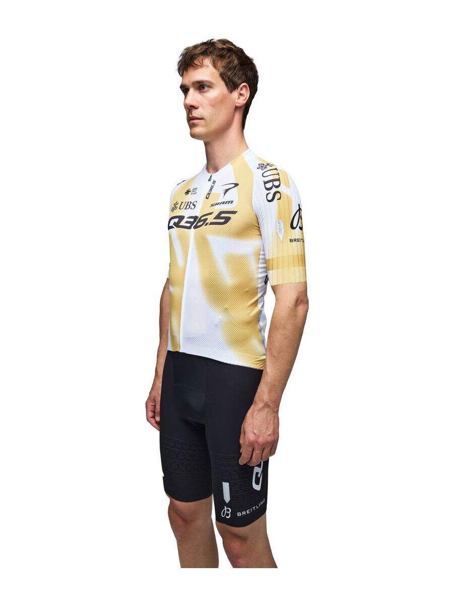 Q36.5 Gregarius Q36.5 Pro Team Off-Road Jersey, gold-white - Bild 3