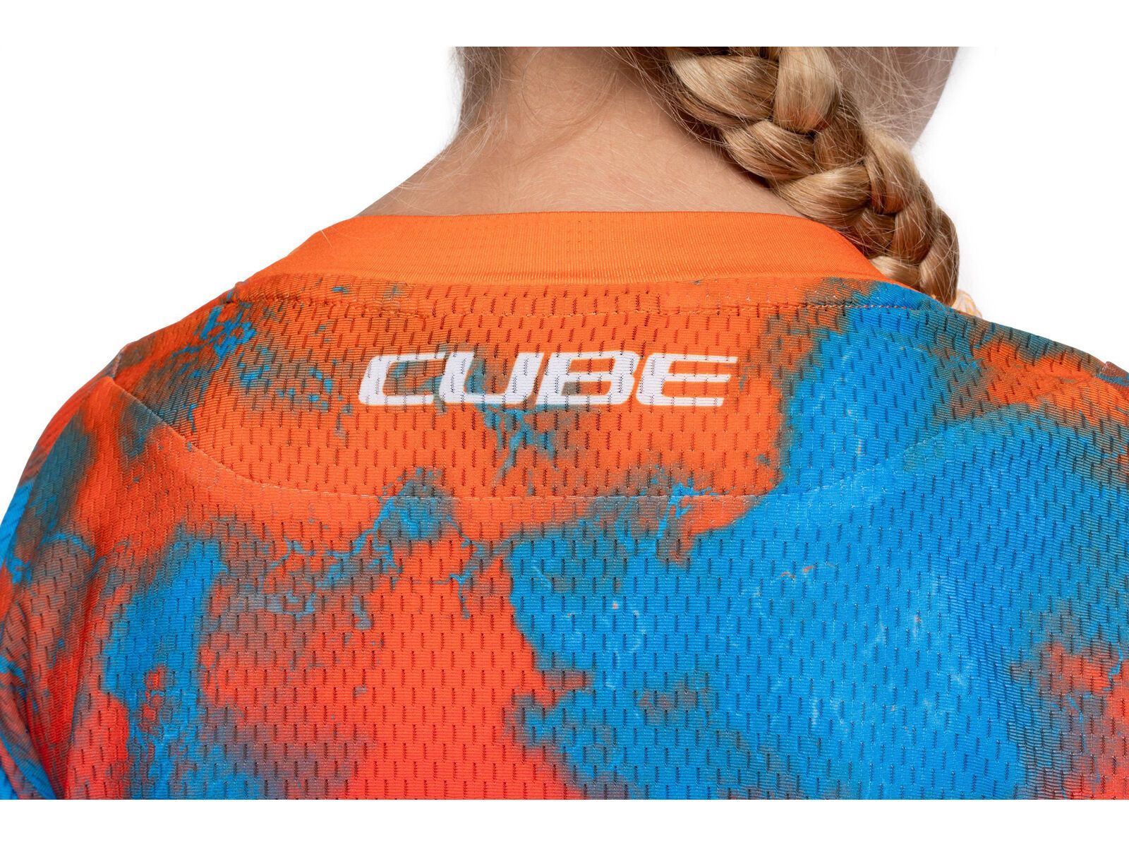 Cube MTB Trikot Rookie X Actionteam langarm, blue´n´pink´n´orange - Bild 5