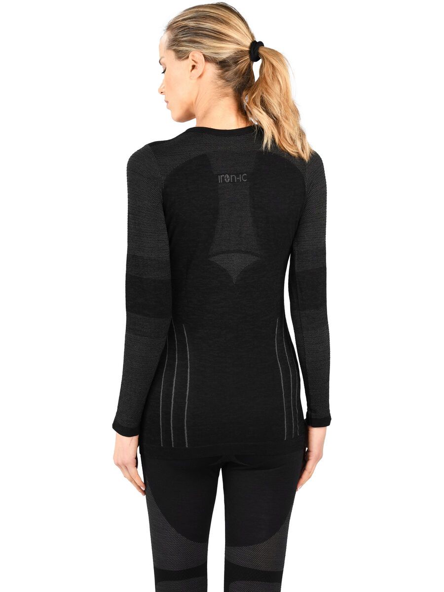 Iron-ic Wool Long-Sleeve T-Shirt Performance - Women, black - Bild 4