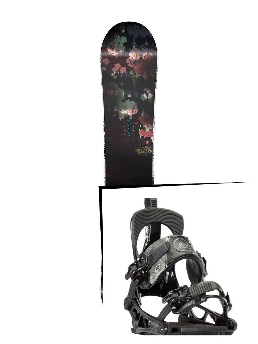 Set: Nitro Fate Trüe 2017 + K2 Cinch Tryst (1488392S) - Bild 1