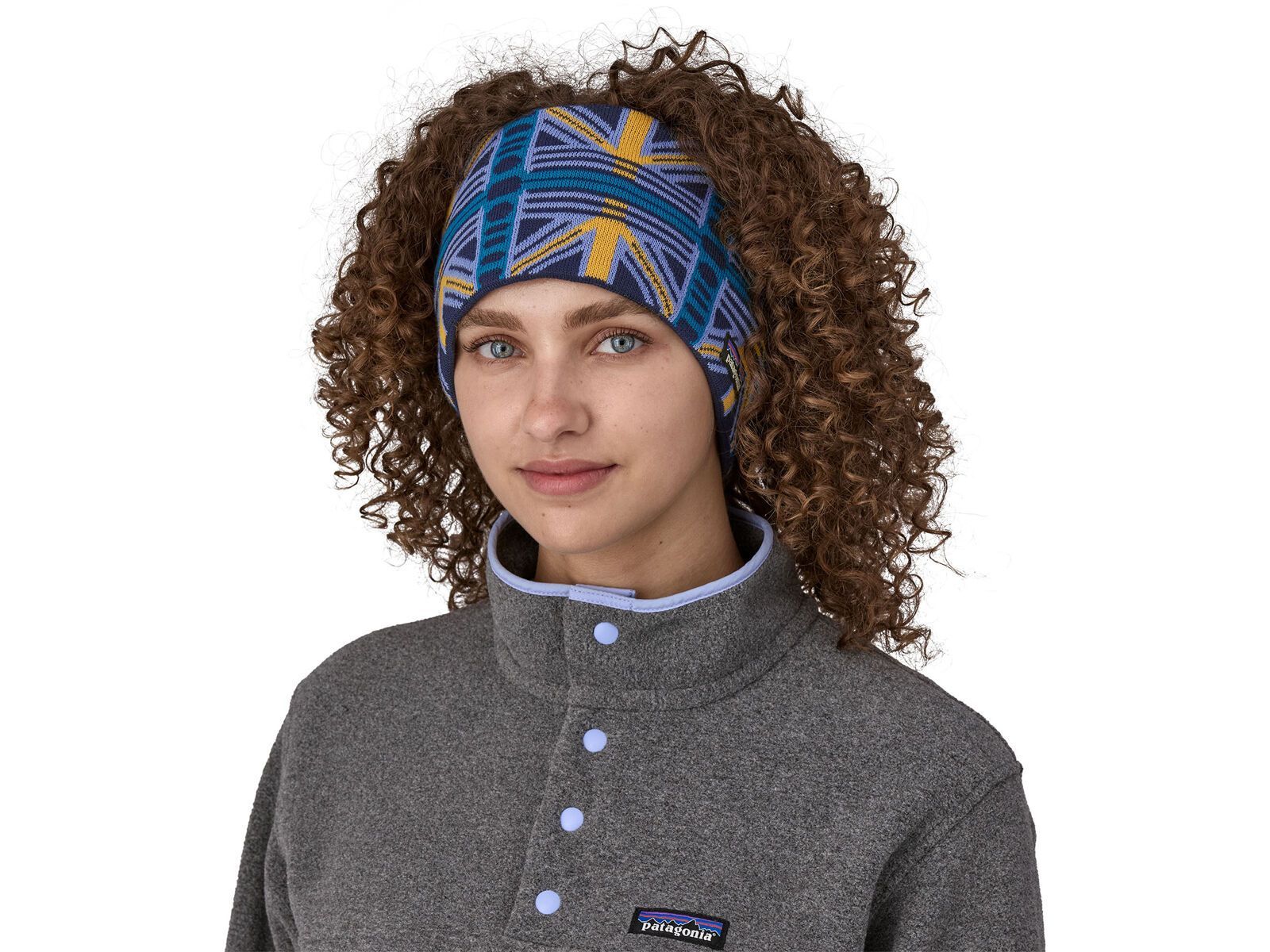Patagonia Powder Town Headband pale periwinkle - Bild 2