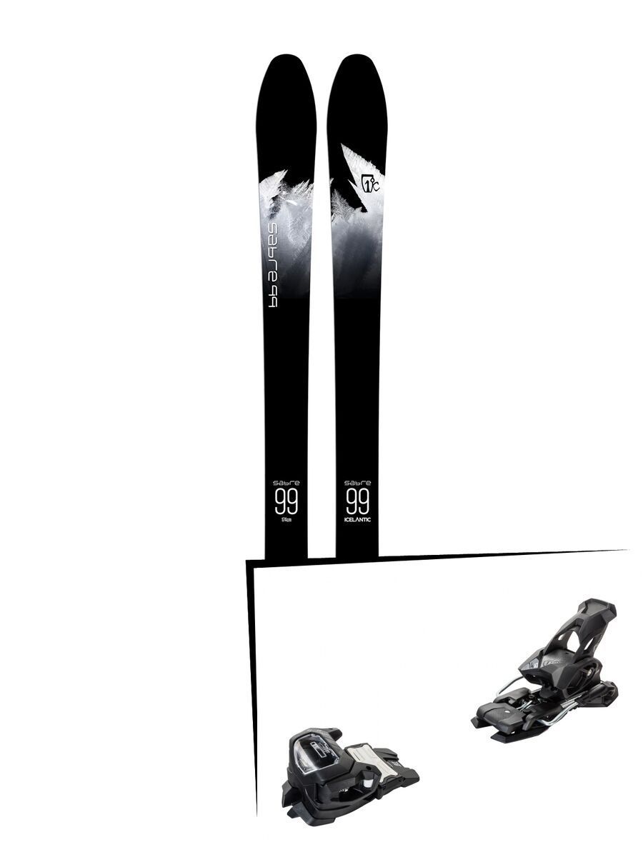 Set: Icelantic Sabre 99 2018 + Tyrolia Attack² 14 AT solid black - Bild 1