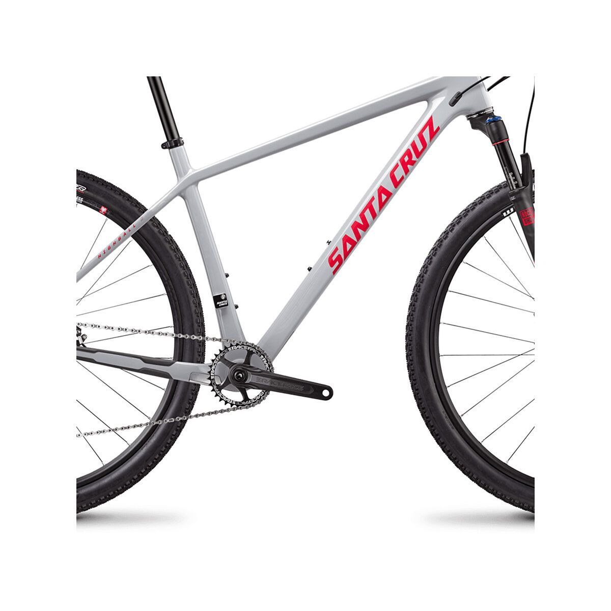 Santa Cruz Highball C R 29, gloss grey and red - Bild 4