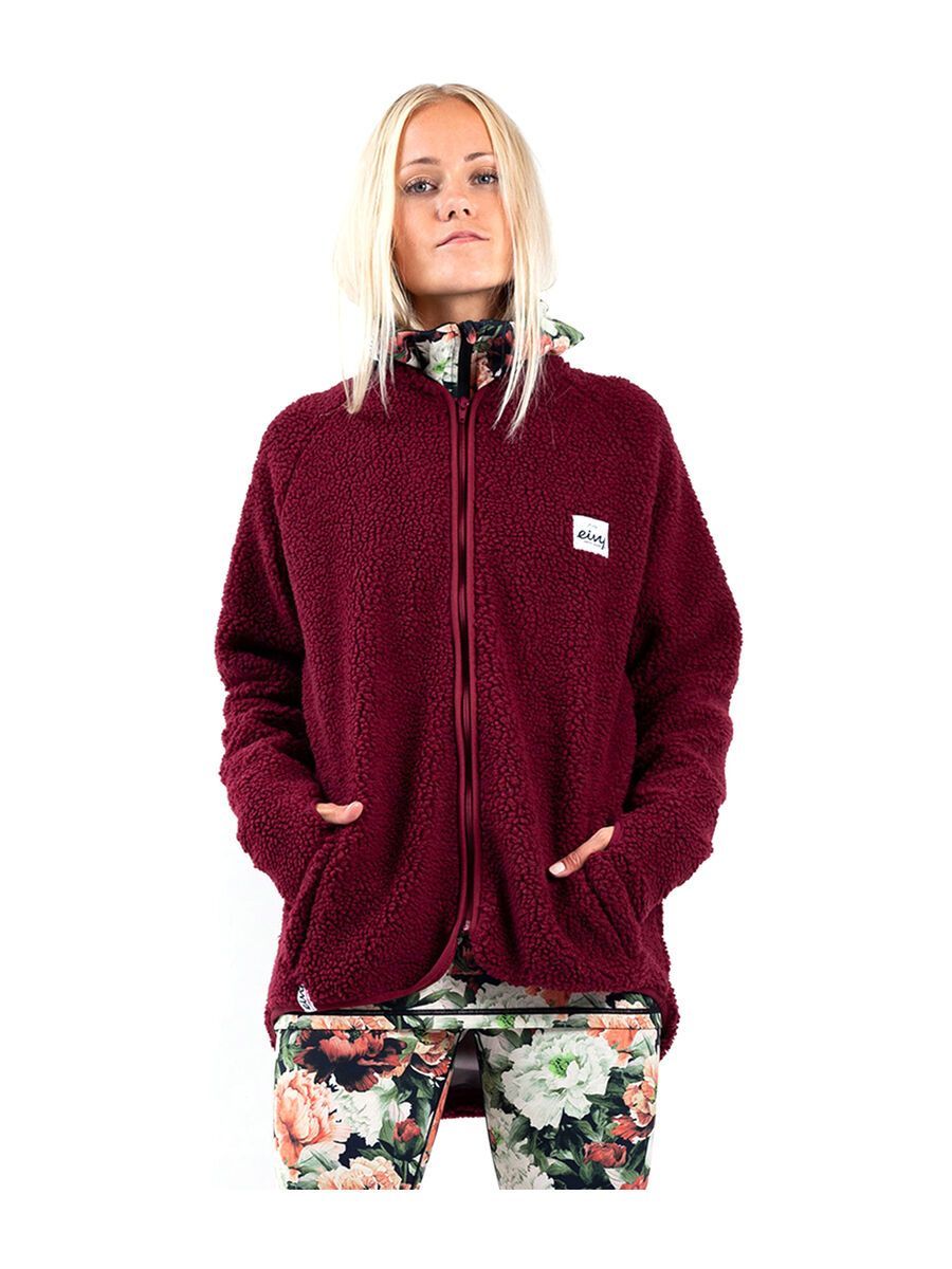 Eivy Redwood Sherpa Jacket, wine - Bild 1