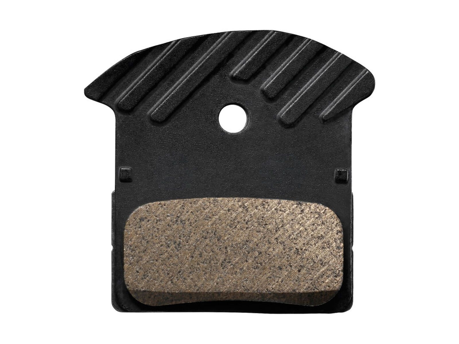 Shimano J02A Resin Scheibenbremsbelag Ice-Tech mit Kühlrippen - Bild 1