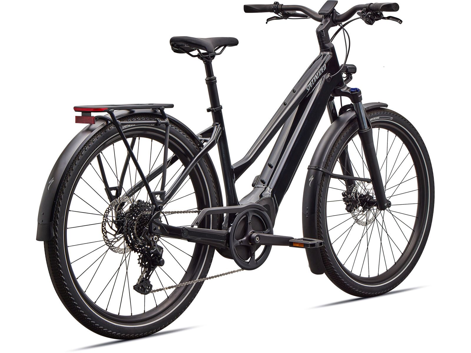 Specialized Turbo Vado 4.0 Step-Through, gloss castblack/satin silver reflective - Bild 3