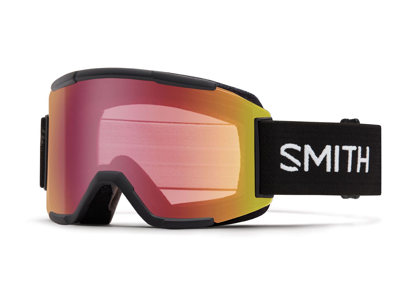 Smith Squad inkl. Wechselscheibe, black/Lens: red sensor mirror - Bild 1