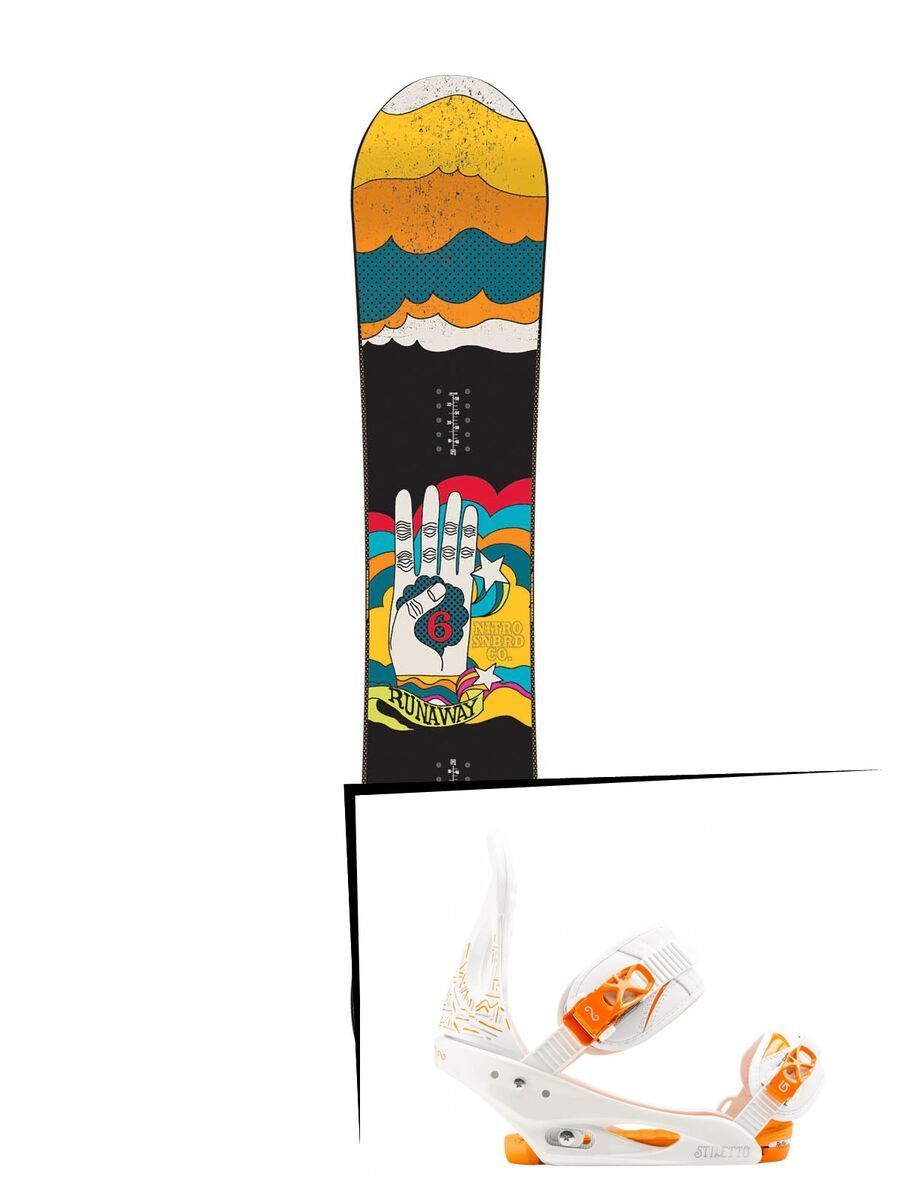 Set: Nitro Runaway 2015 + Burton Stiletto (494068S) - Bild 1