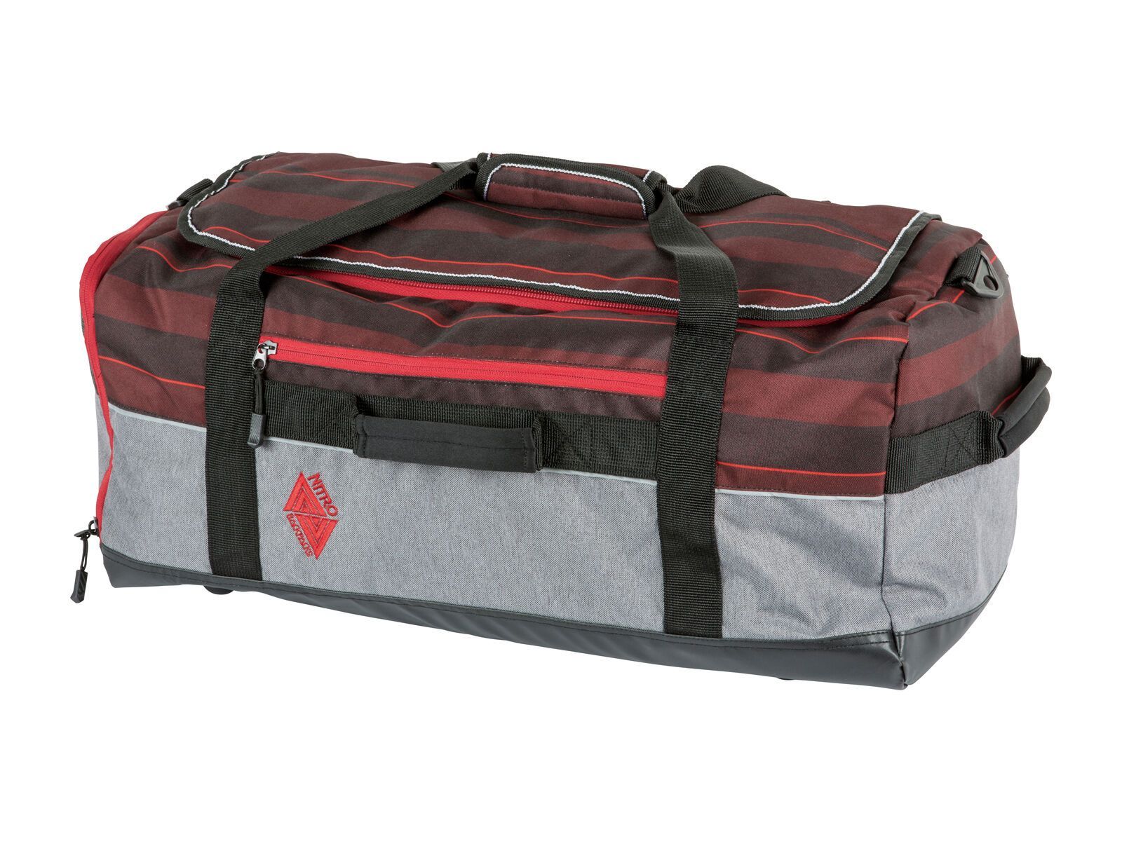 Nitro Team Duffle, red stripes - Bild 1