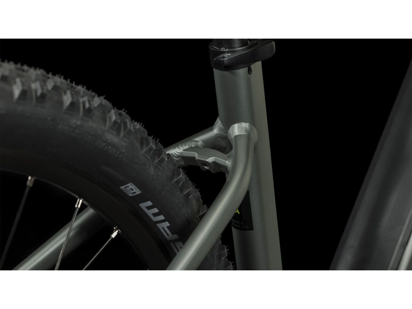 Cube Reaction Hybrid Pro 750 27.5 Easy Entry, flashgrey´n´green - Bild 3