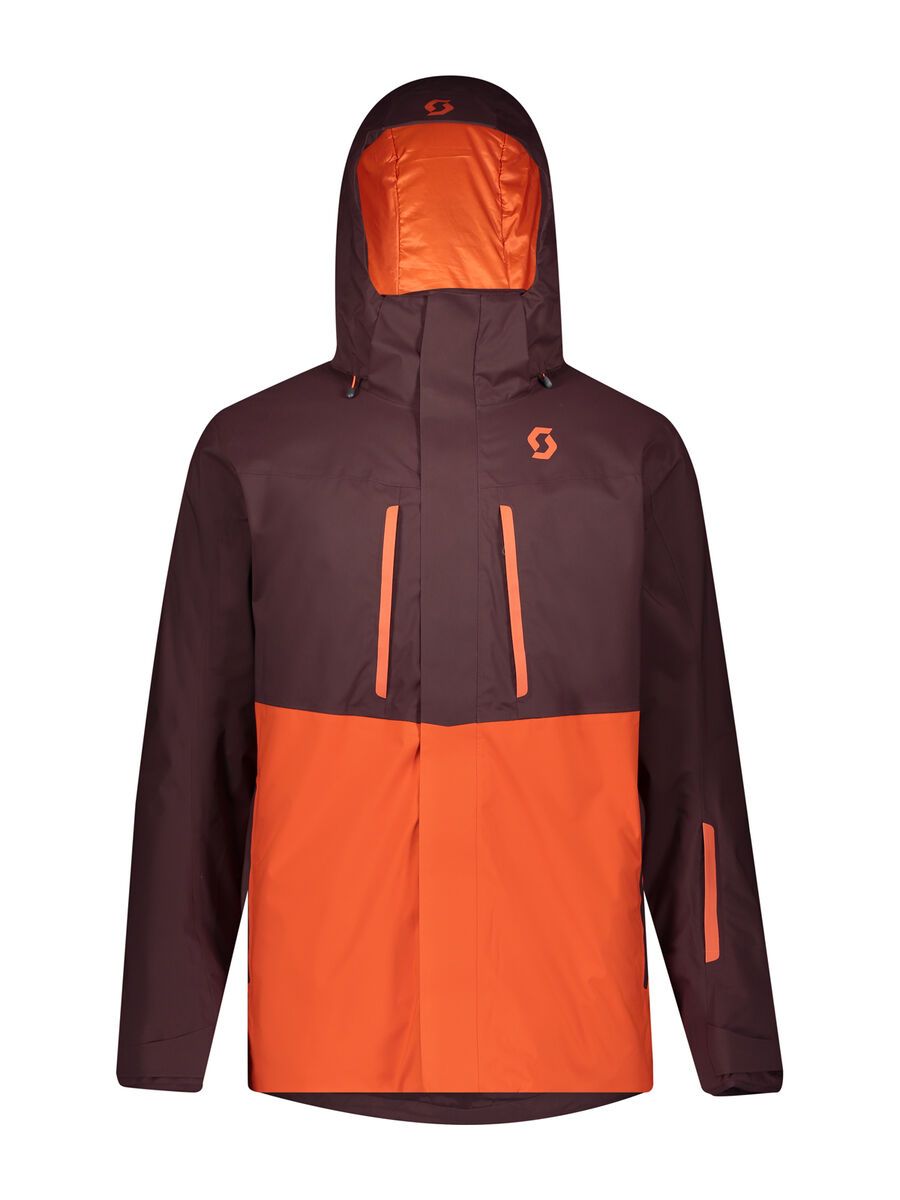 Scott Ultimate DRX Men's Jacket, red fudge/orange pumpkin - Bild 1
