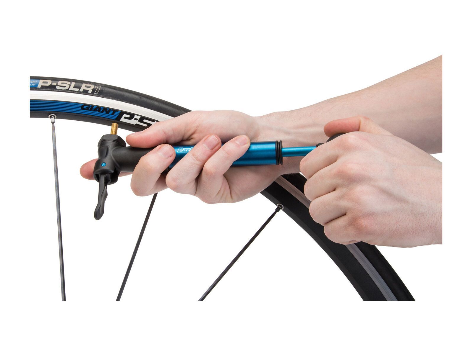 Park Tool PMP-3.2 Micro Pump, blue - Bild 2