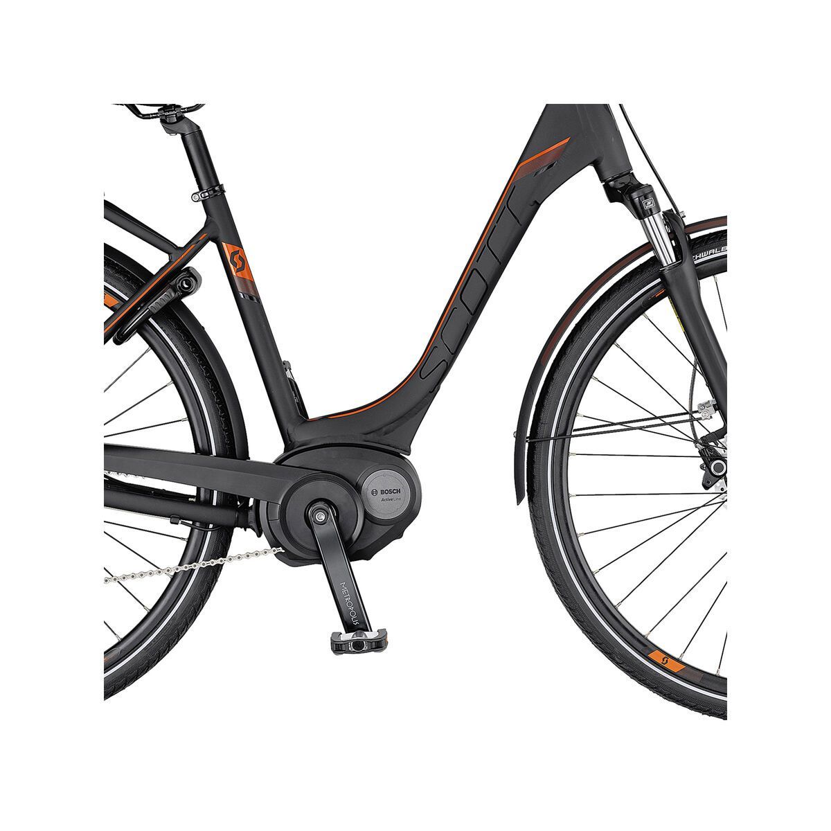 Scott E-Sub Active Unisex, black - Bild 3