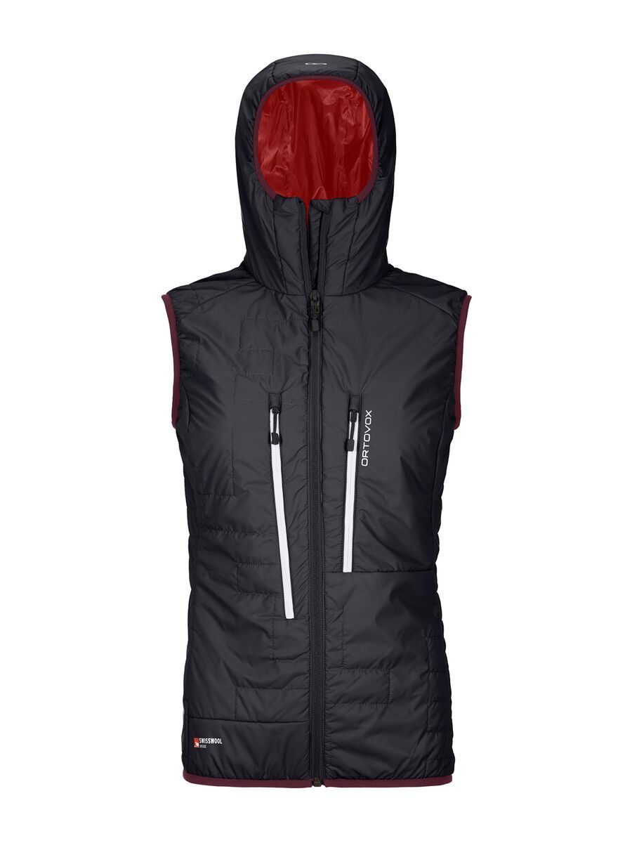 Ortovox Swisswool Piz Boè Vest W, black raven - Bild 1