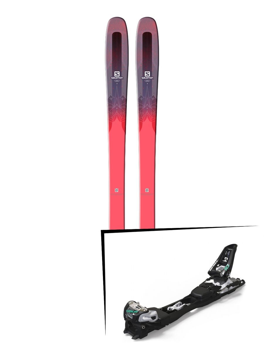 Set: Salomon QST Myriad 85 2018 + Marker F10 Tour black/white - Bild 1