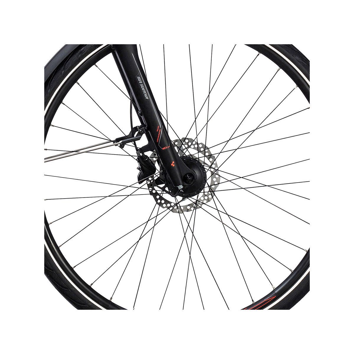 Cube Touring SL Easy Entry, black´n´flashred - Bild 2