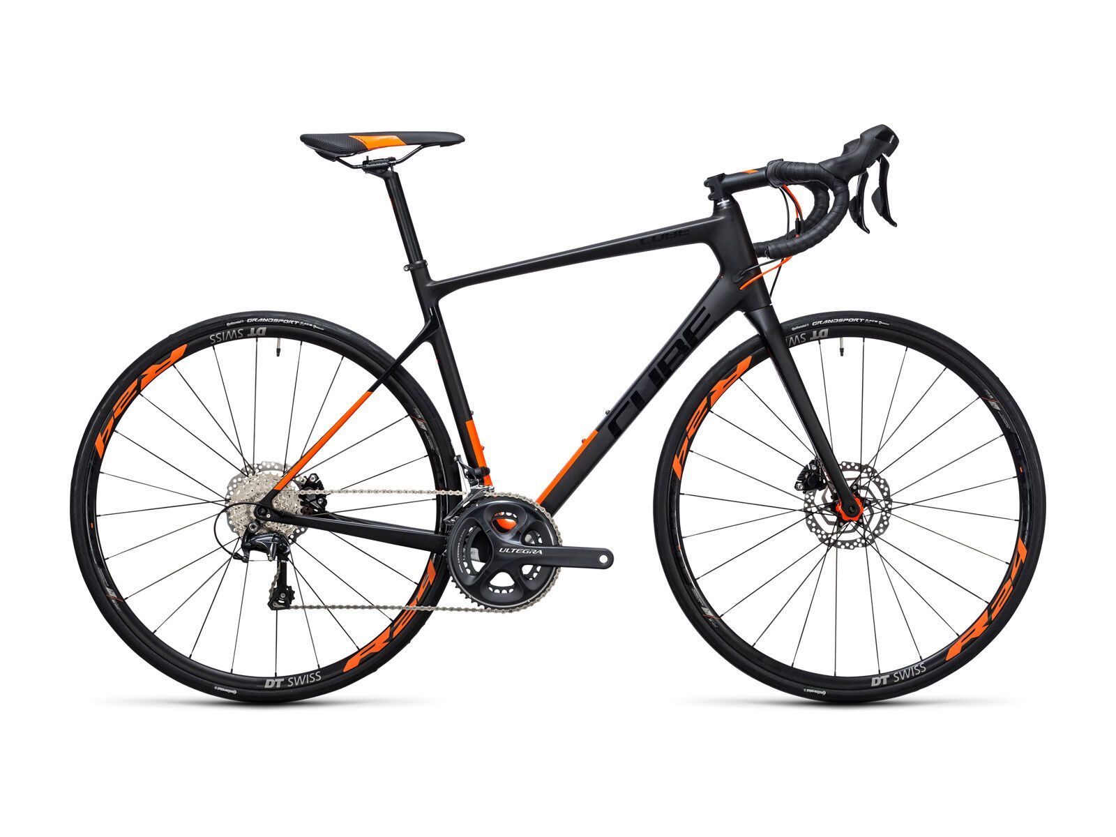 Cube Attain GTC SL Disc, carbon´n´flashorange - Bild 1