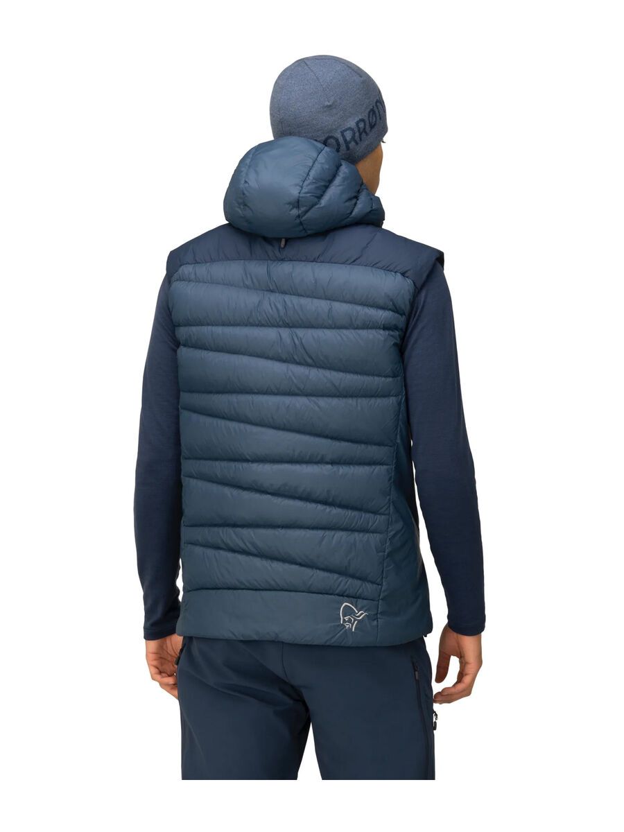 Norrona falketind down750 Vest M's, indigo night - Bild 5