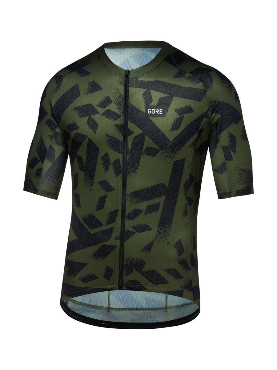 GOREWEAR Spirit Signal Camo Trikot Herren, utility green/black - Bild 2
