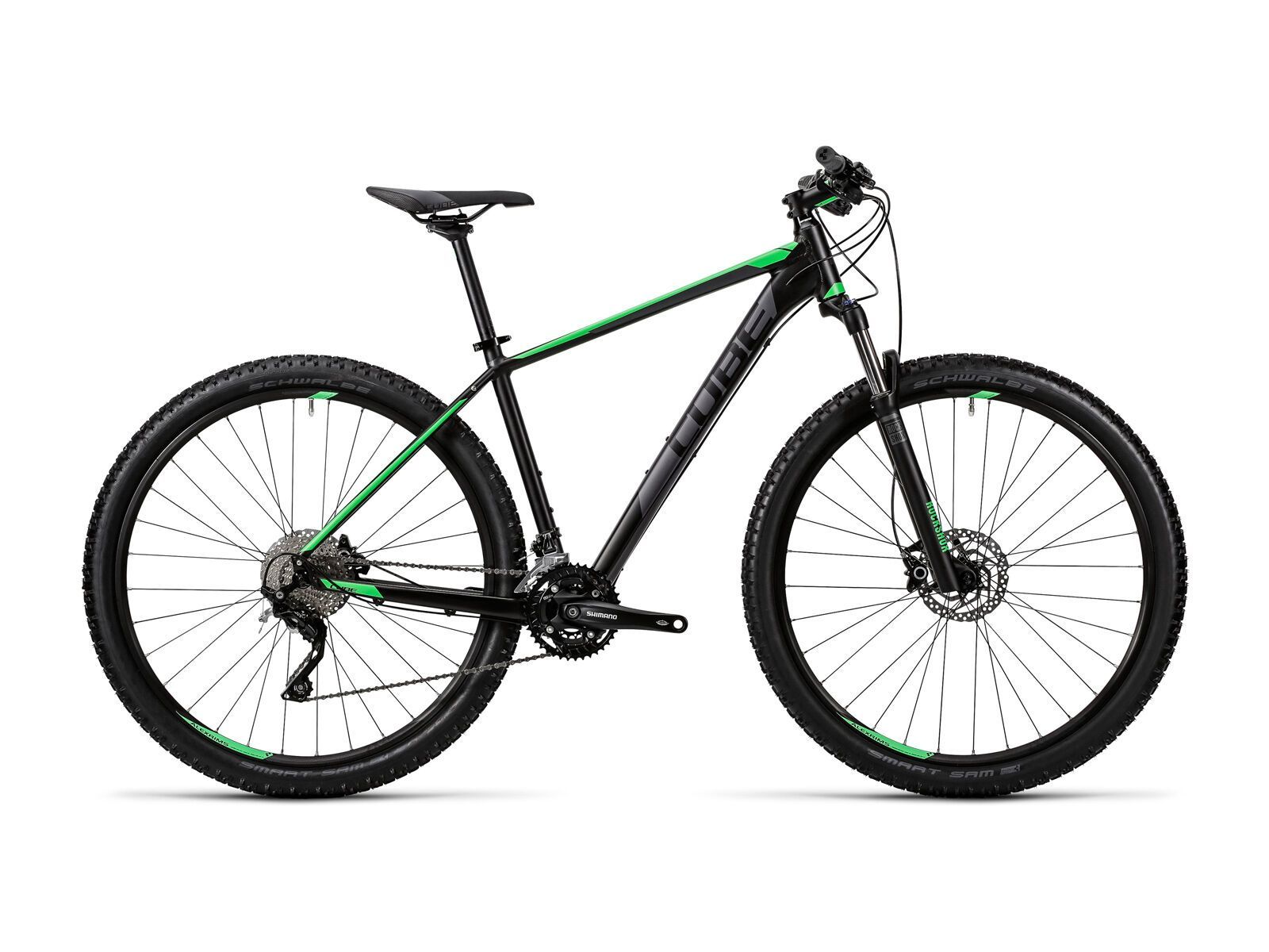Cube Attention 27.5, black´n´green - Bild 1