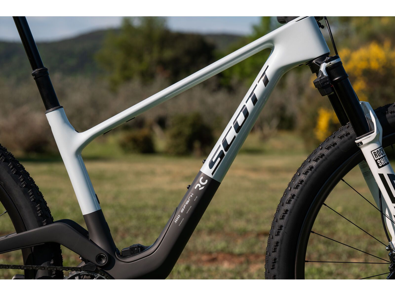 Scott Spark RC World Cup, cumulus white/carbon black - Bild 18