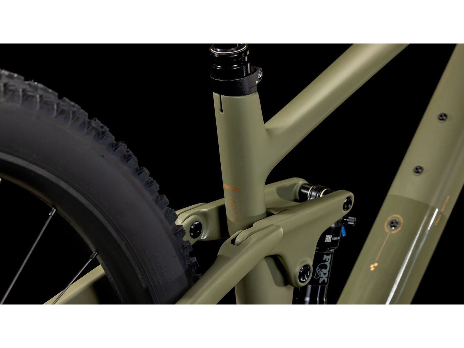 Cube Stereo One22 C:62 TM 29, dustyolive´n´gold - Bild 4