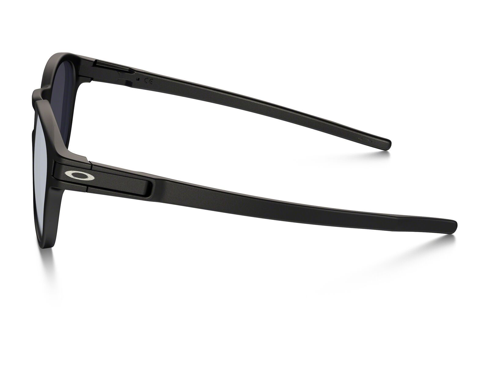 Oakley Latch, matte black/Lens: grey - Bild 4