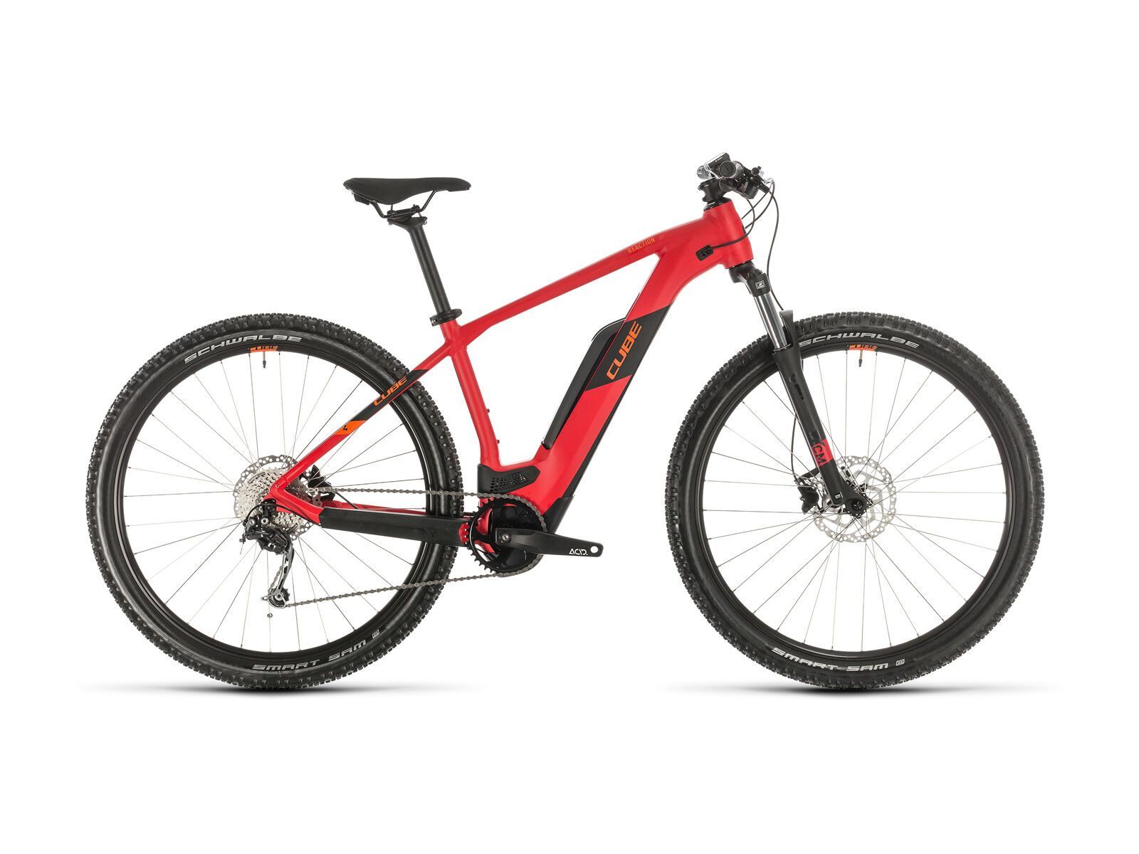 Cube Reaction Hybrid ONE 27.5, red´n´orange - Bild 1