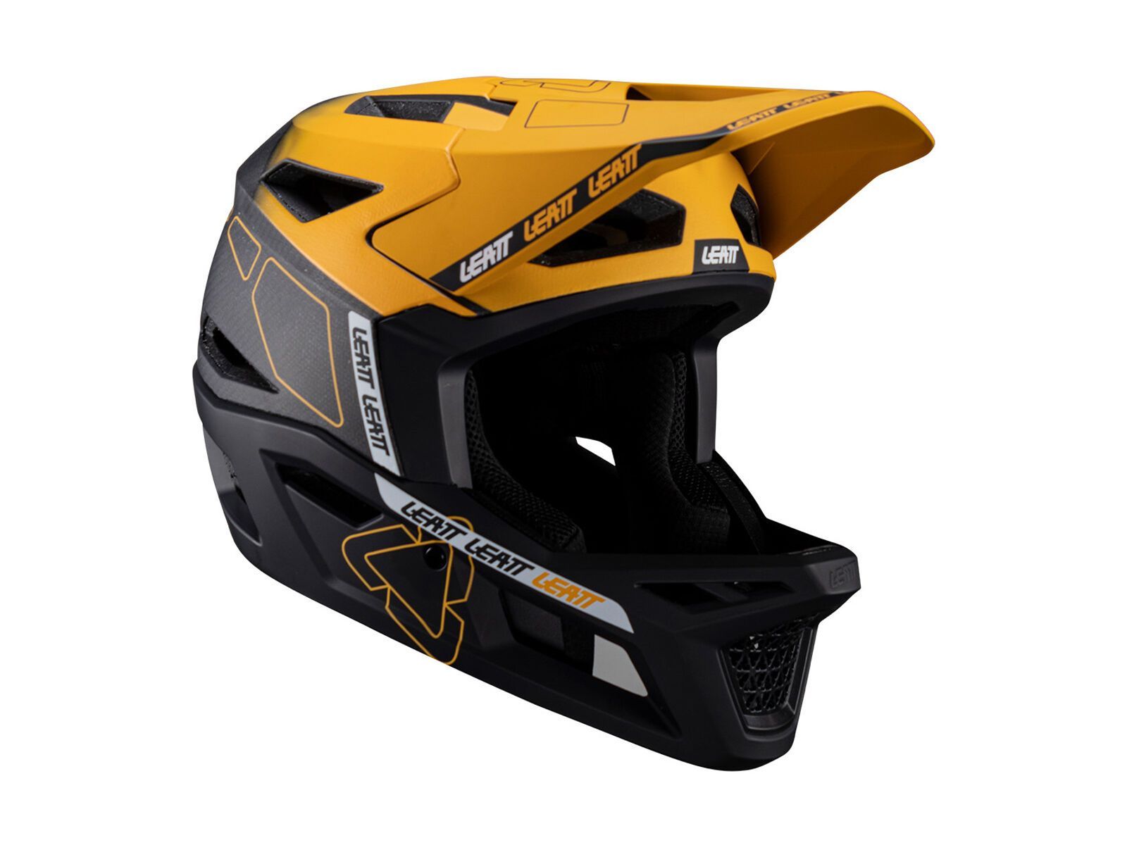 Leatt Helmet MTB Gravity 6.0 Carbon, gold - Bild 5