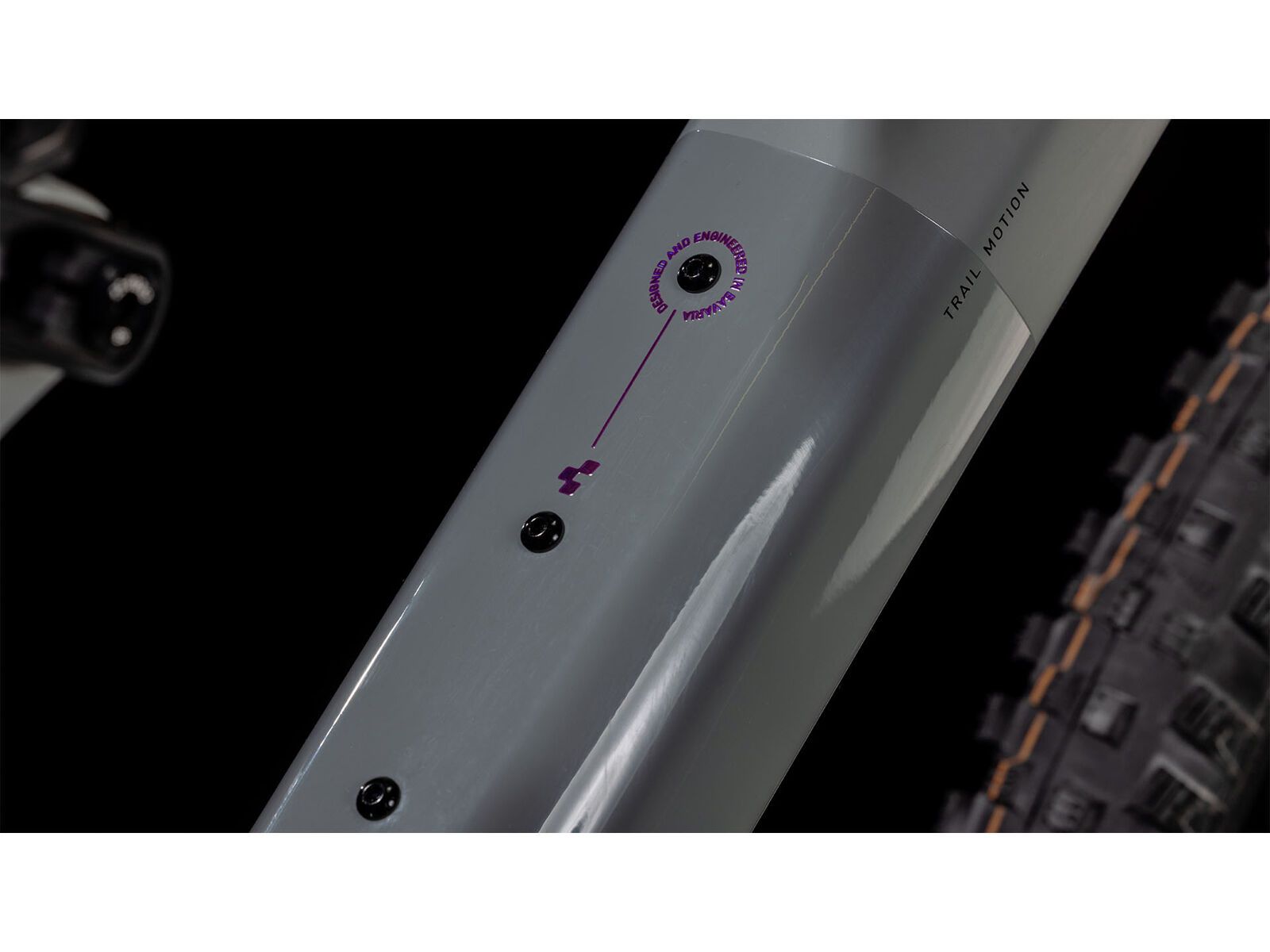 Cube AMS Hybrid One44 C:68X TM 400X 29, swampgrey´n´purplereflex - Bild 5