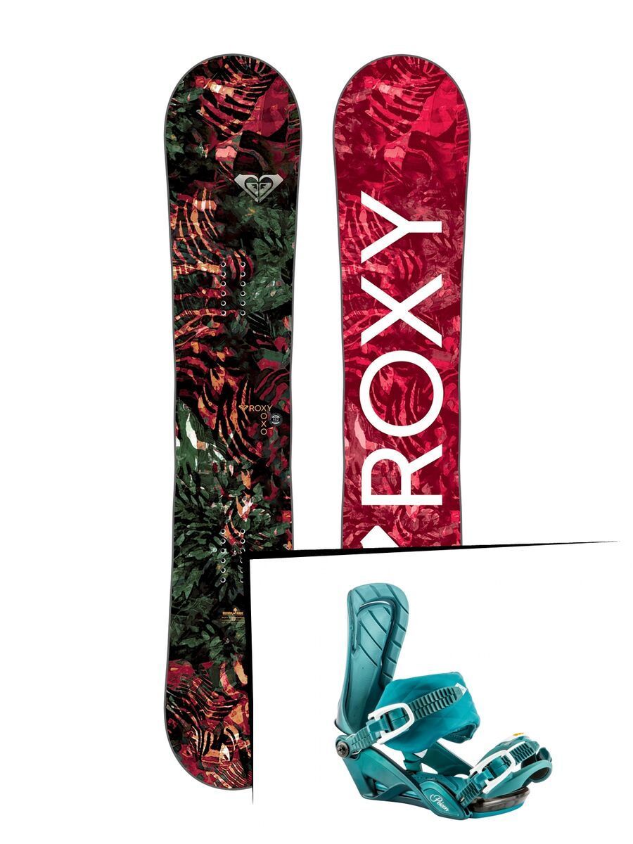 Set: Roxy Xoxo 2019 + Nitro Poison deep sea - Bild 1