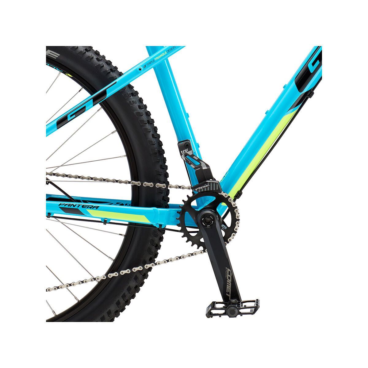 GT Pantera Elite, gloss aqua w/ black & neon yellow - Bild 4