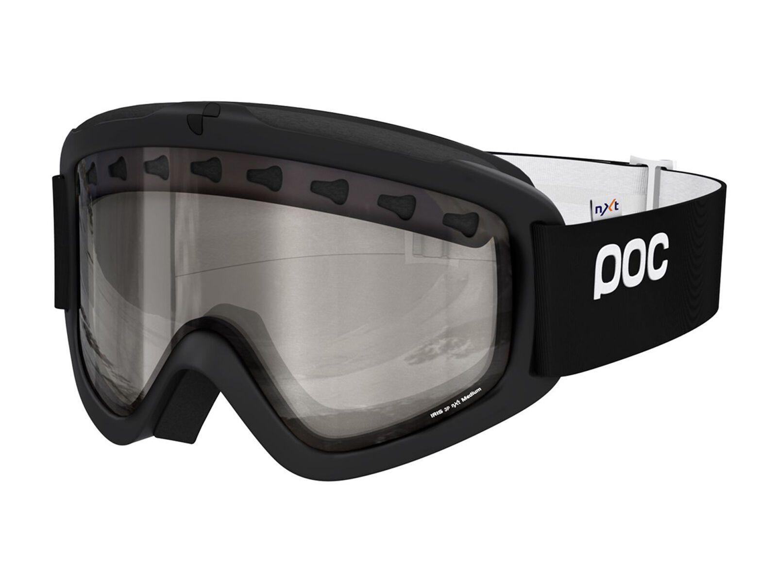 POC Iris 3P, black/Lens: silver mirror - Bild 1