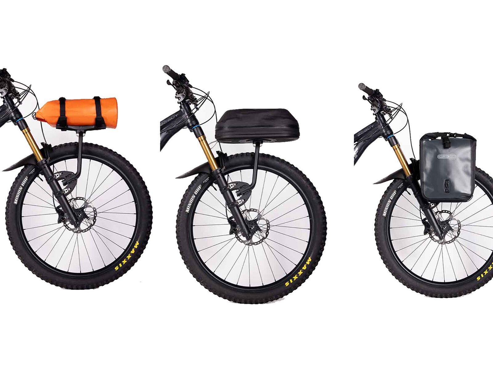 Aeroe Spider Front Rack, black - Bild 3