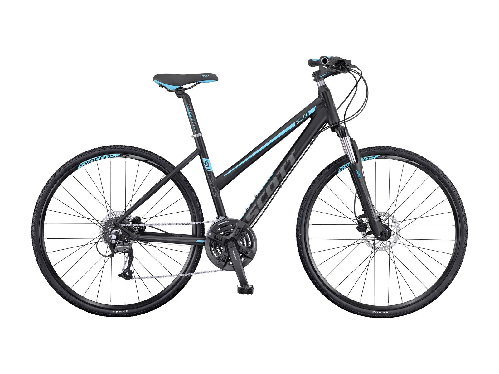 Scott Sub Cross 50 Lady, black/turquoise - Bild 1