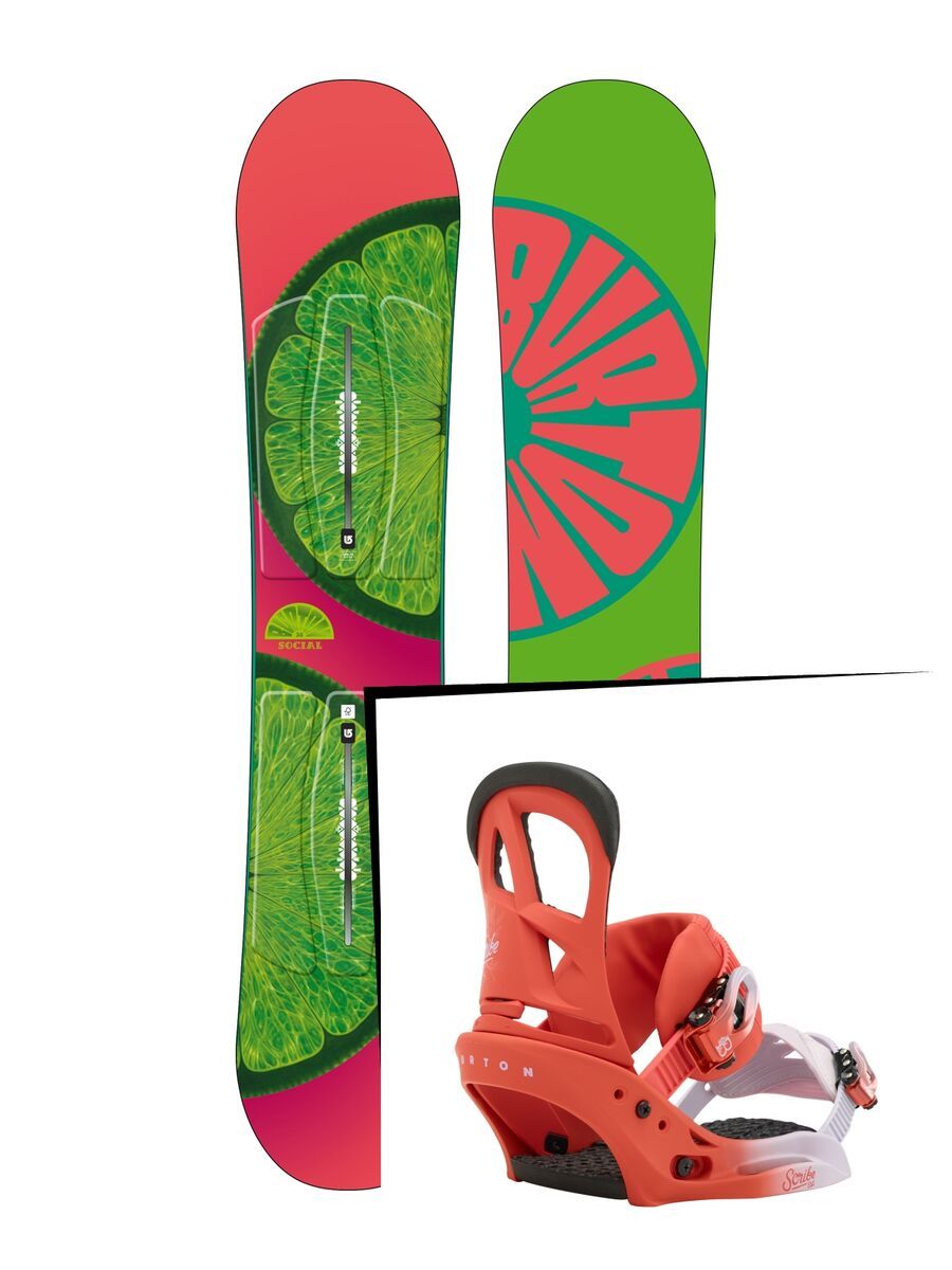 Burton Set: Social 2016 + Burton Scribe EST - Bild 1