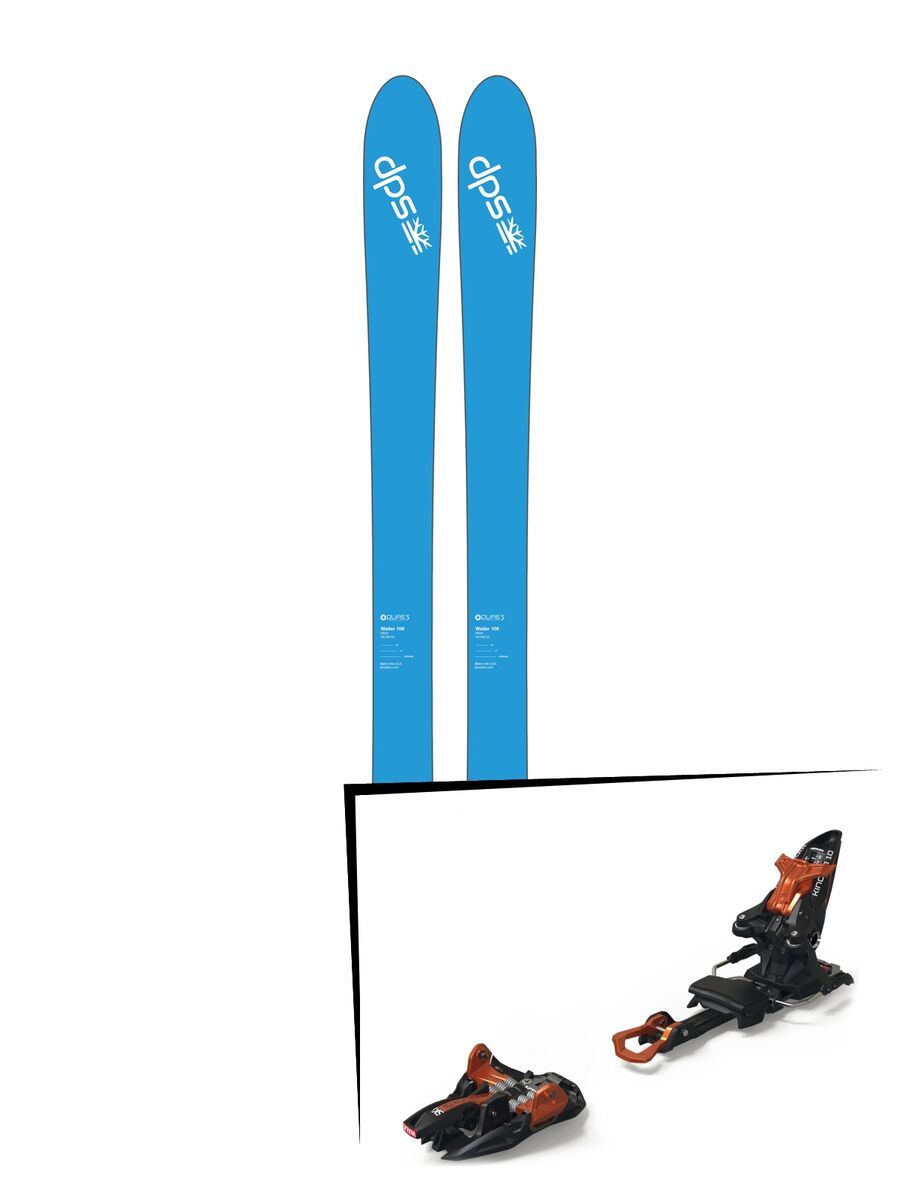 Set: DPS Skis Wailer 106 2017 + Marker Kingpin 10 (2319334) - Bild 1