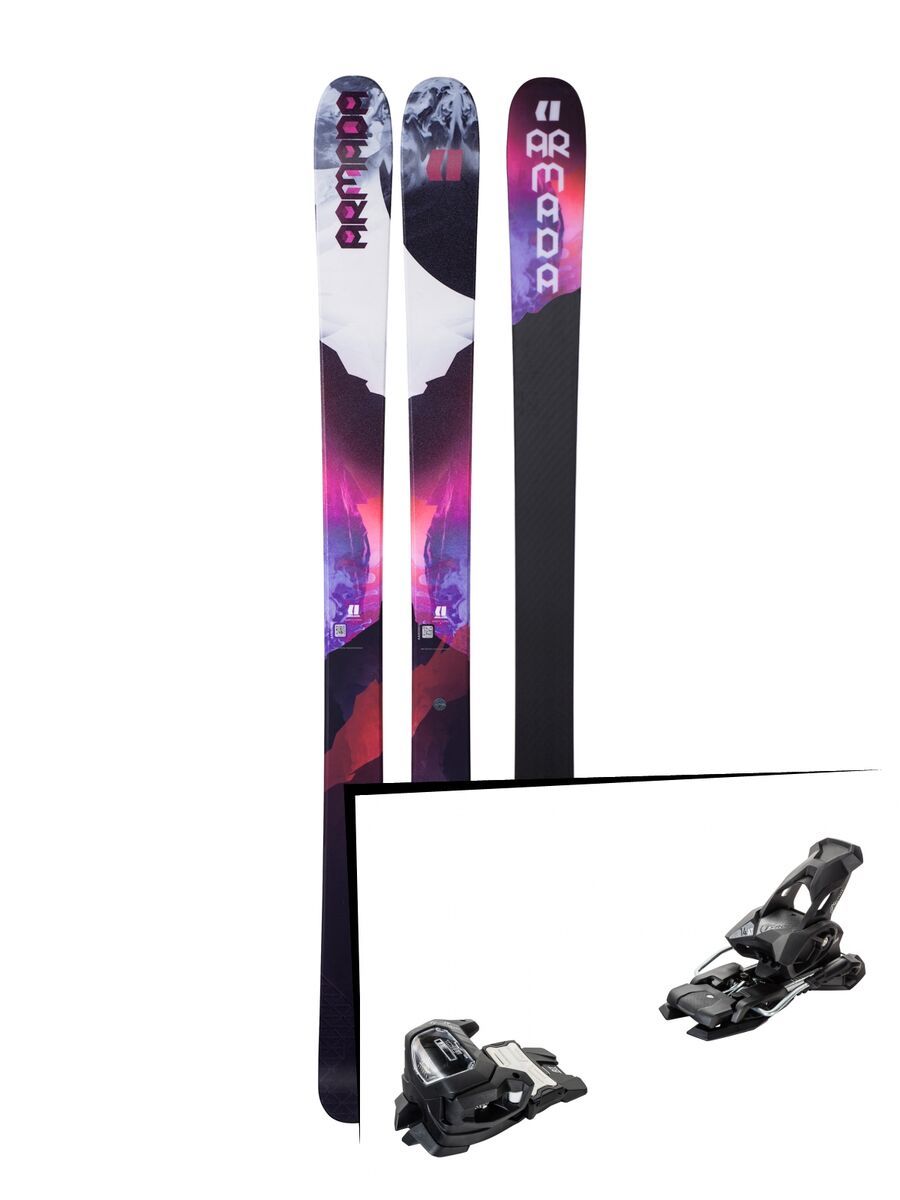 Set: Armada Victa 97 Ti 2018 + Tyrolia Attack² 14 AT solid black - Bild 1