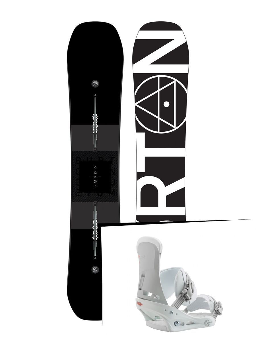 Set: Burton Custom X 2019 +  Custom (2218420S) - Bild 1